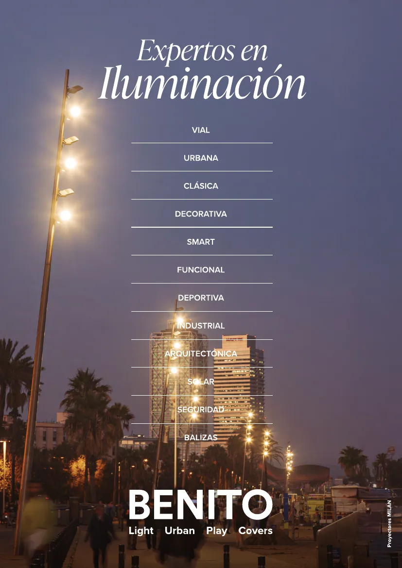 Iluminación urbana eficiente y sostenible