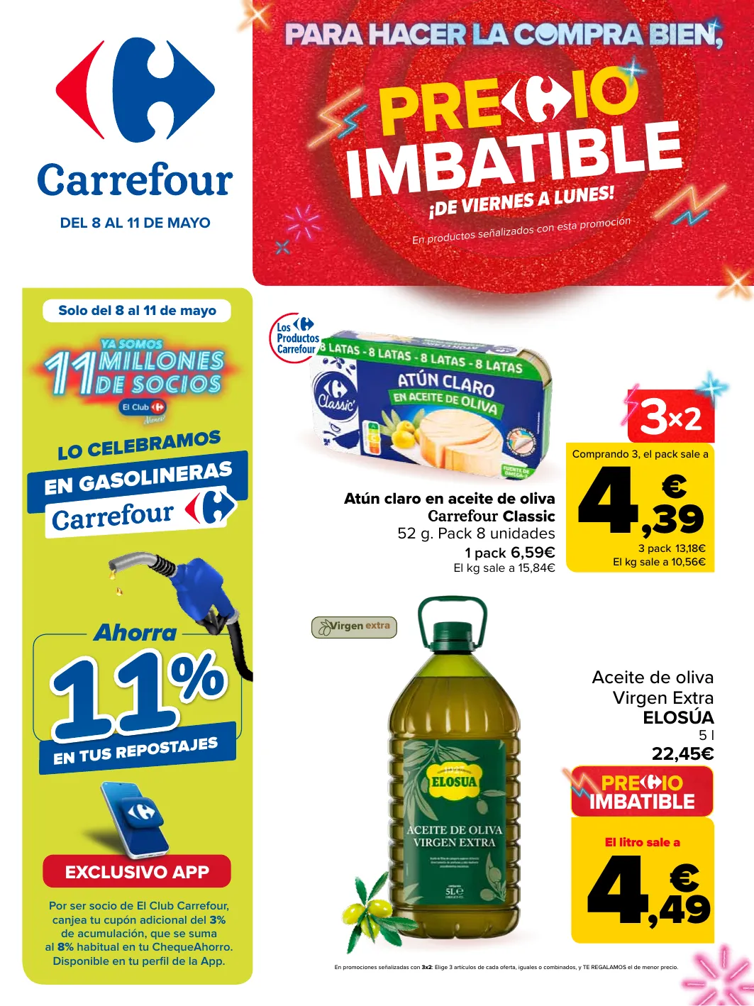 Precios imbatibles ¡de viernes a lunes!
