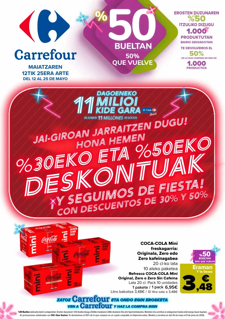¡Continúan los descuentos del 30% y 50%!