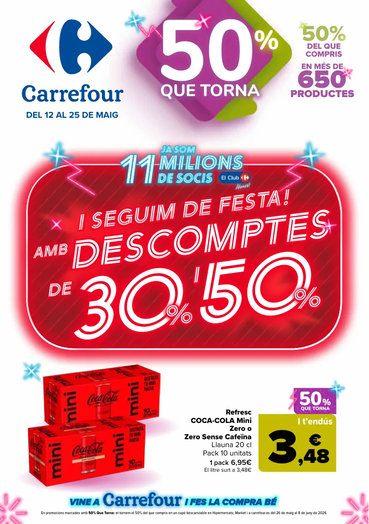 ¡Continúan los descuentos del 30% y 50%!