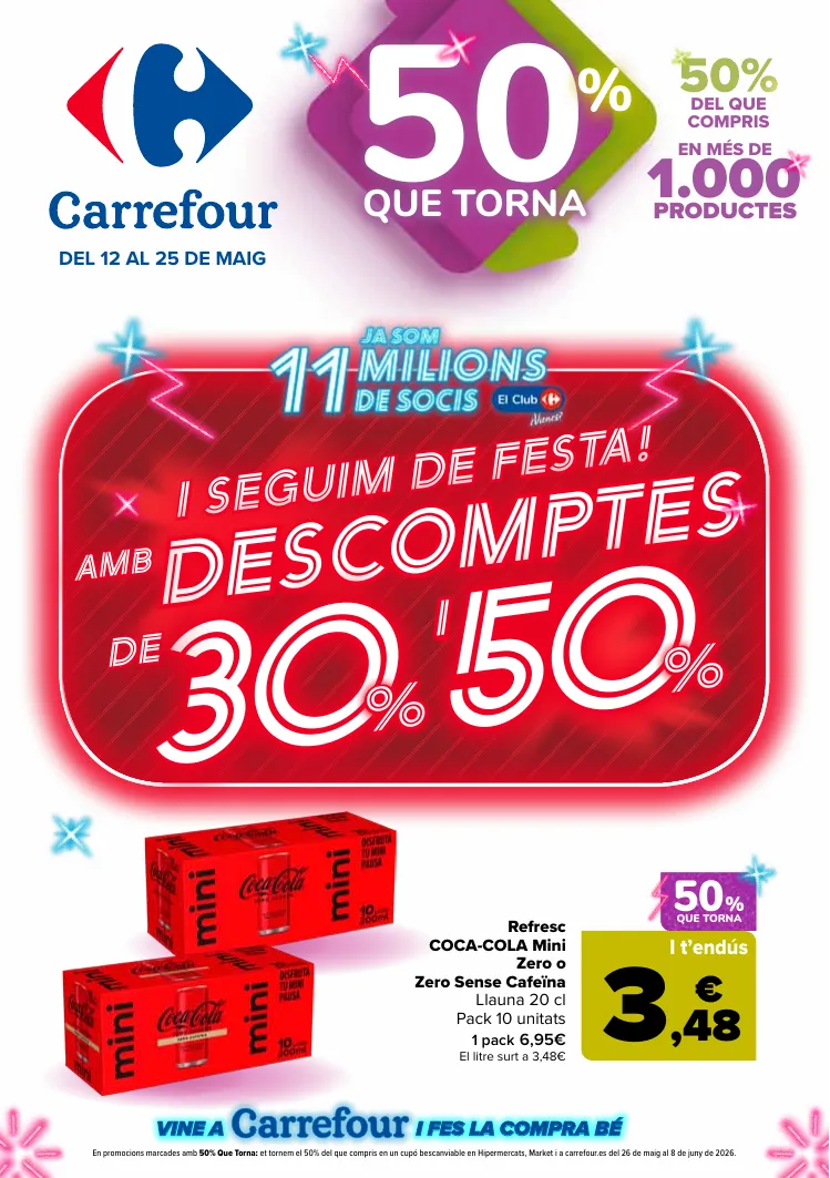 ¡Continúan los descuentos del 30% y 50%!