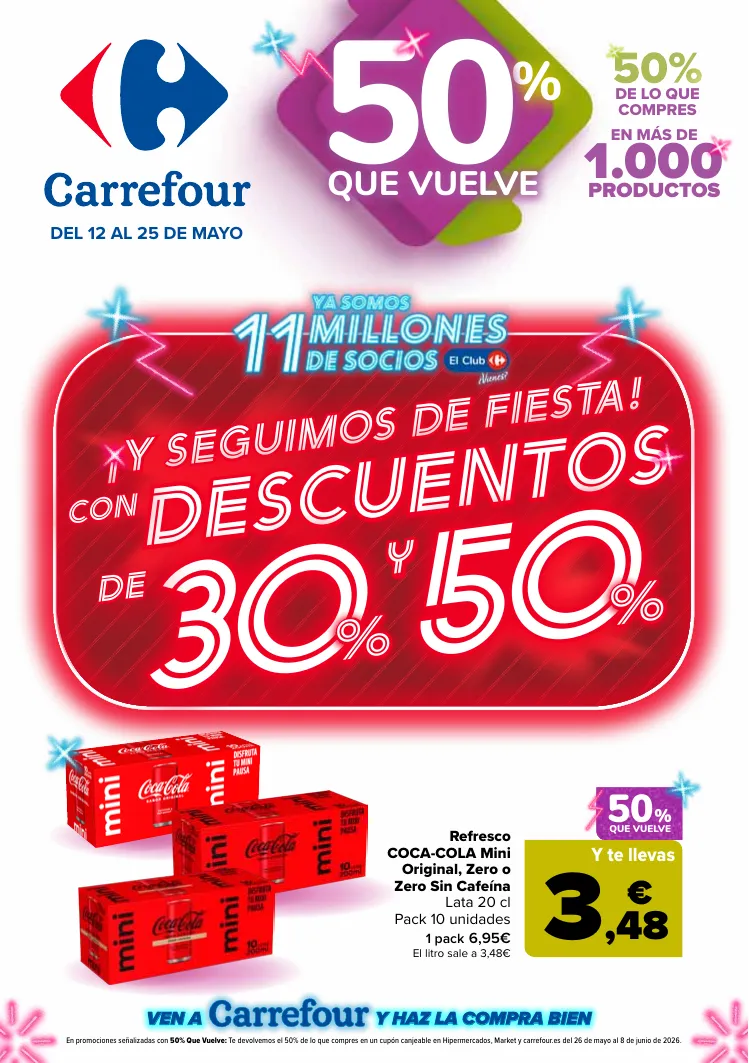 ¡Continúan los descuentos del 30% y 50%!