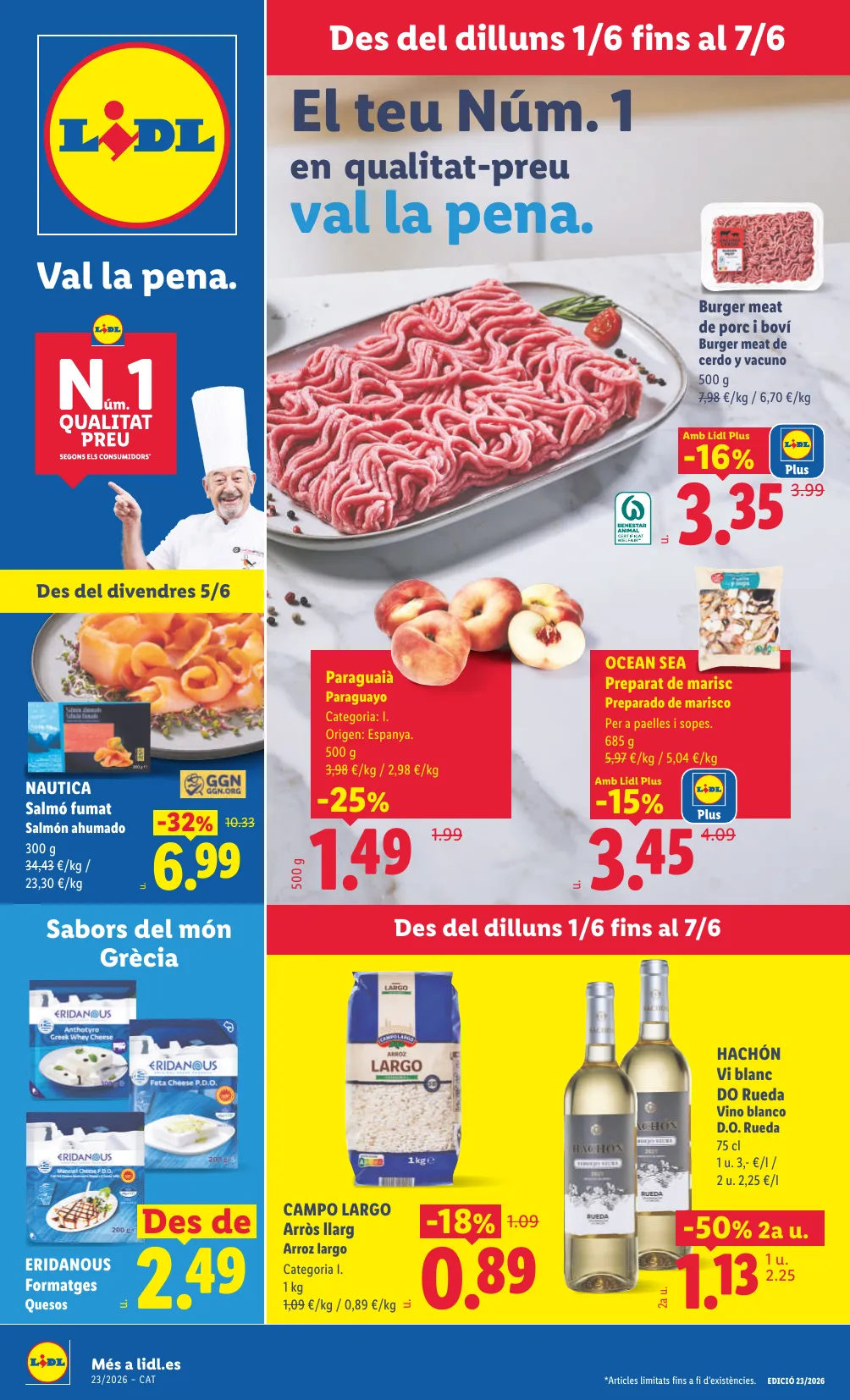 Tu lista semanal de productos al mejor precio