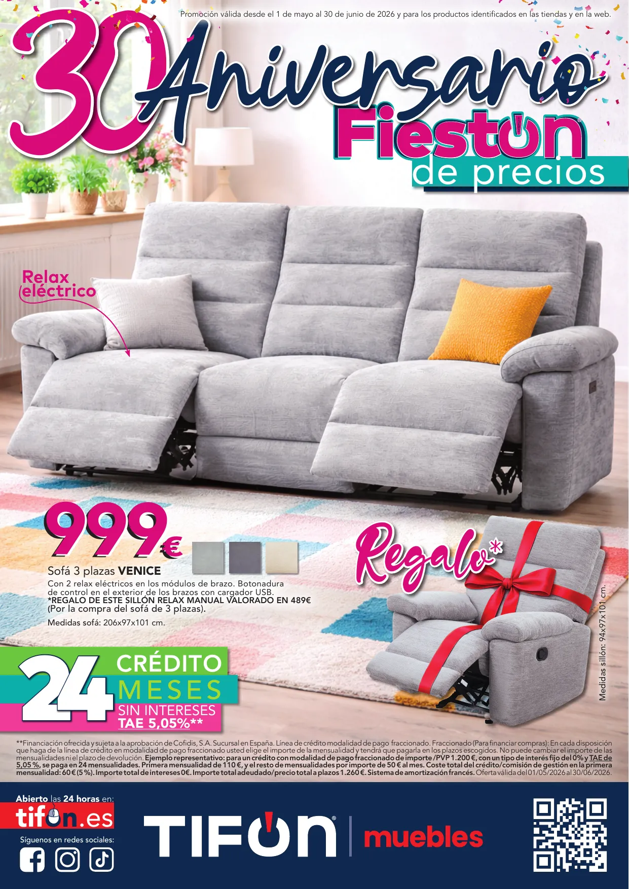 30 aniversario con ofertas increíbles  