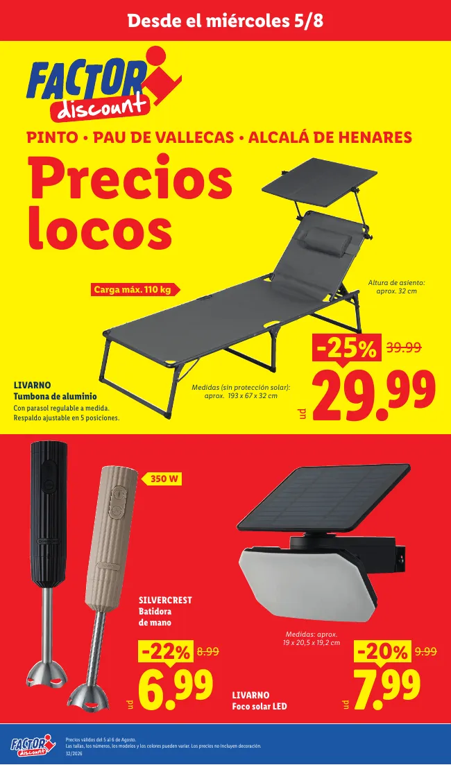 Precios irresistibles por tiempo limitado