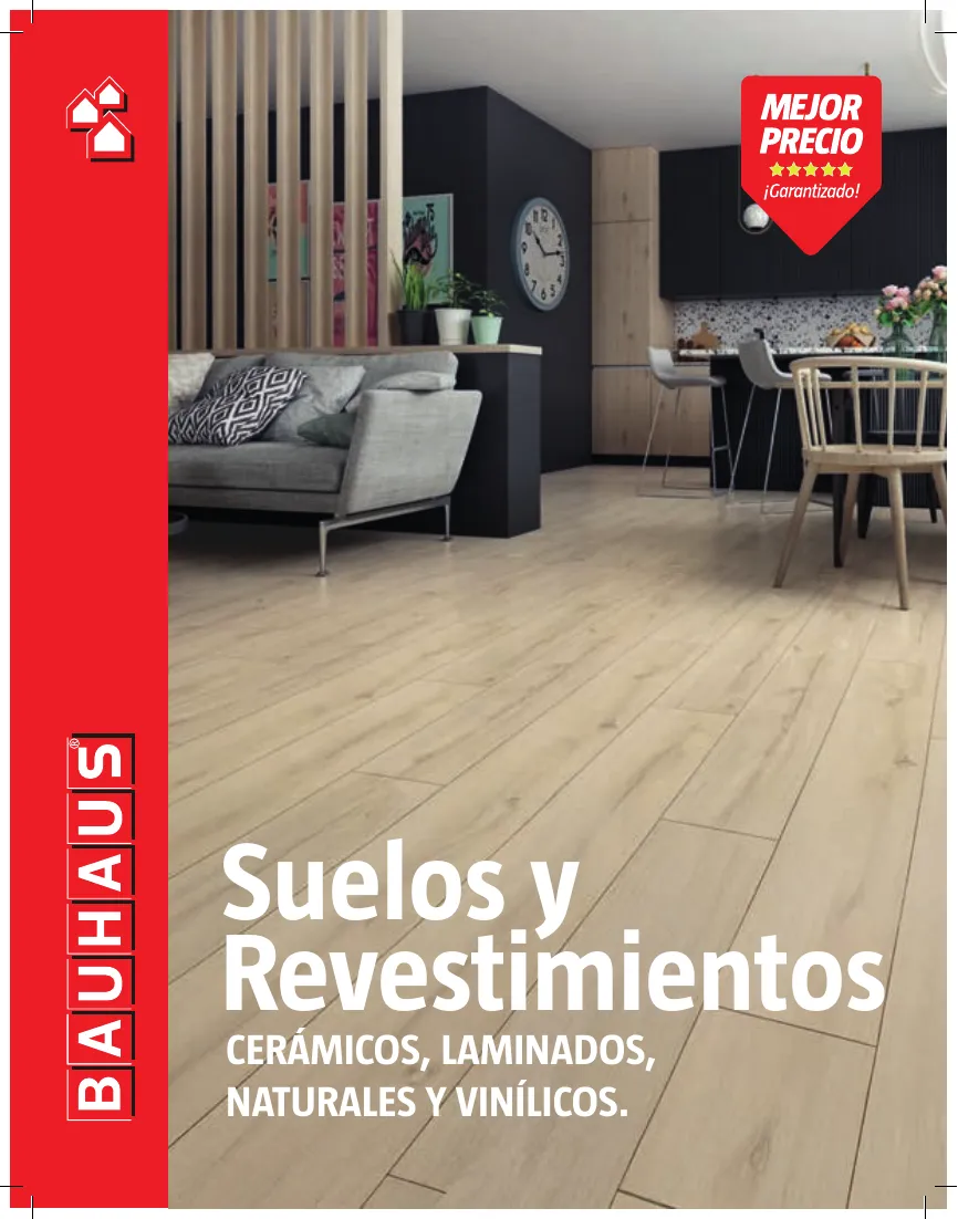 Catálogo de suelos y revestimientos 2026 Bauhaus