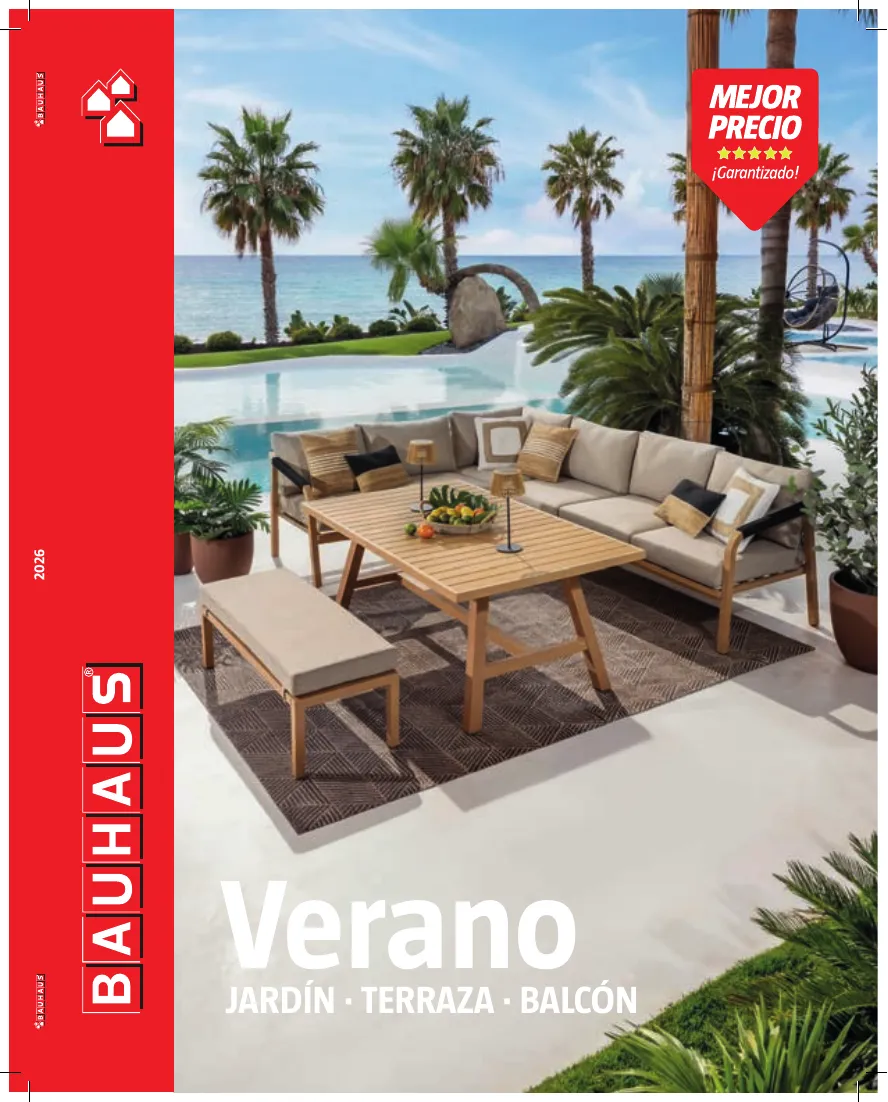 Catálogo de mobiliario y decoración exterior 2026